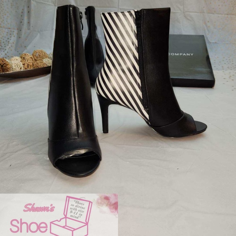Nola Peep Toe Ankle Boot
